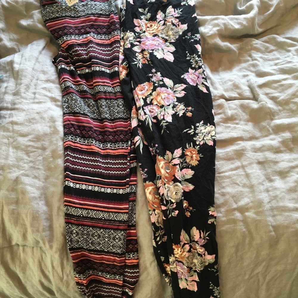 Patterned leggings / tights