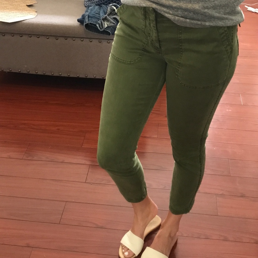 Jcrew skinny stretch cargo pants, classic!