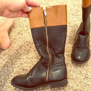 Nordstrom girl boots 12