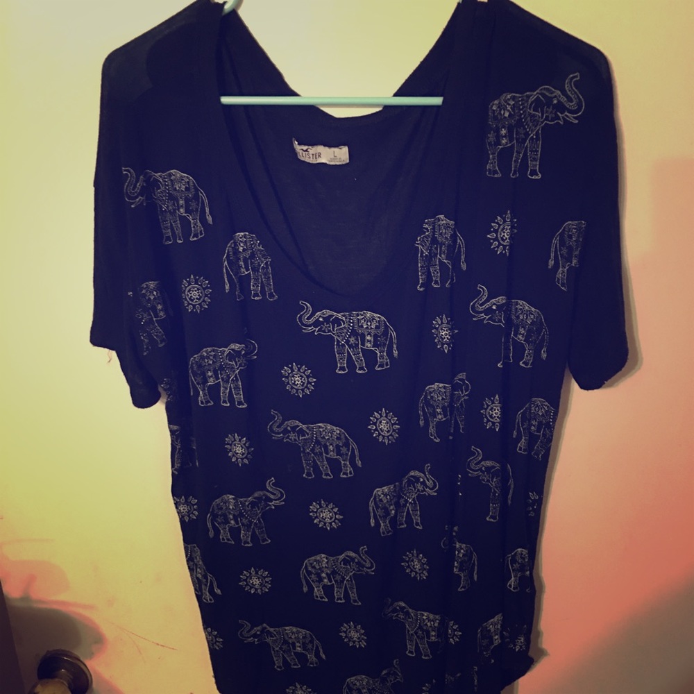 Boho elephant tee