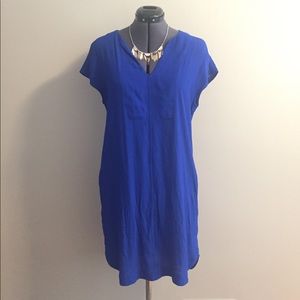 ⚡️Sale⚡️Madewell royal blue dress with pockets