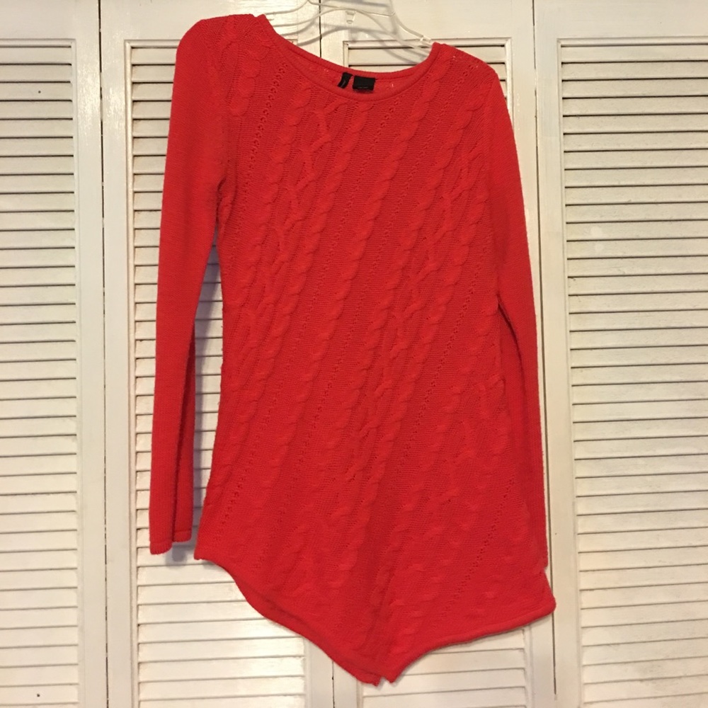 EUC New Directions Orange Sweater