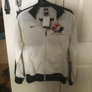 NWT Nike Team Canada Hockey Jacket