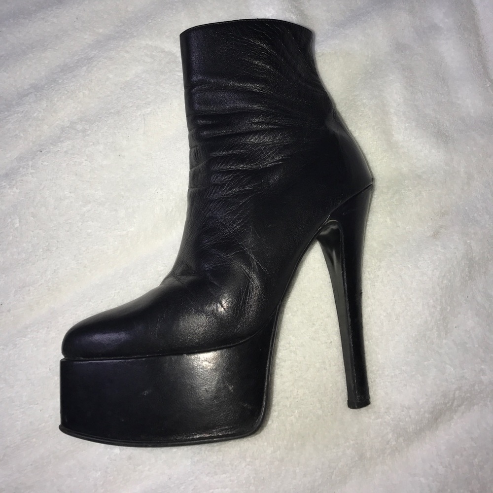 Platform Black Heels