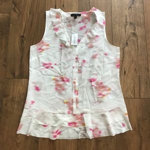 Banana Republic Silk Spring color Tank Top Blouse