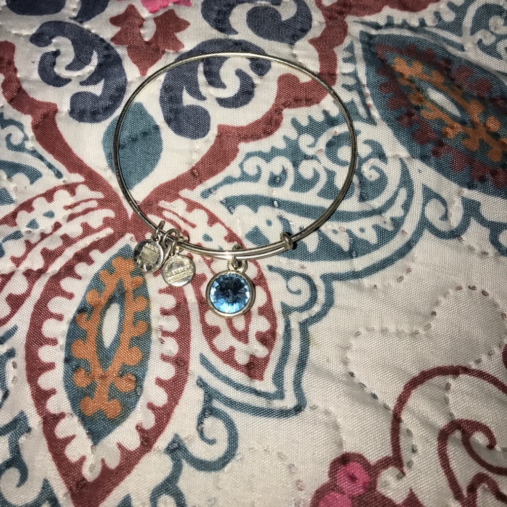 "Aquamarine Jewel" Alex and Ani