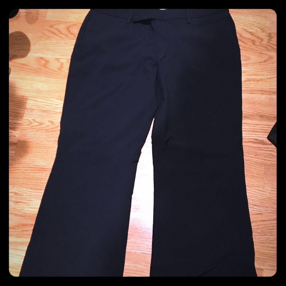 Gap navy modern boot pants
