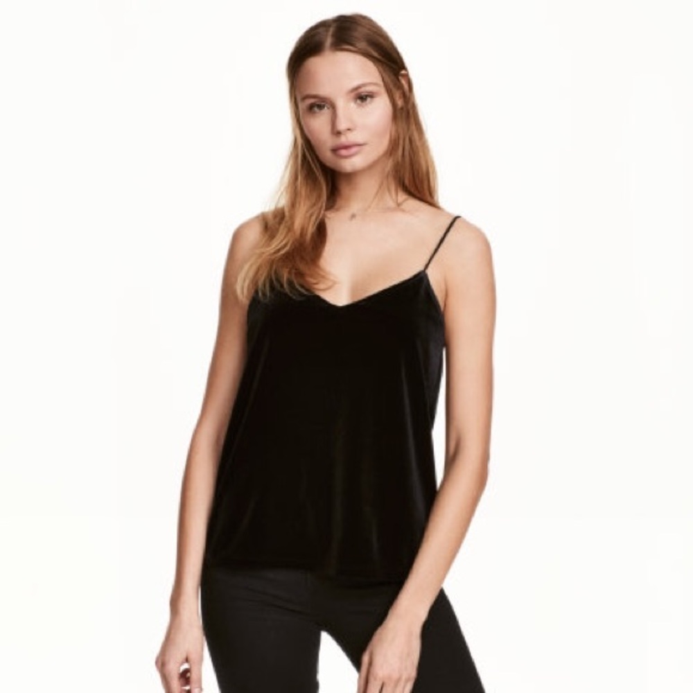 H&M Velvet Camisole // NWOT