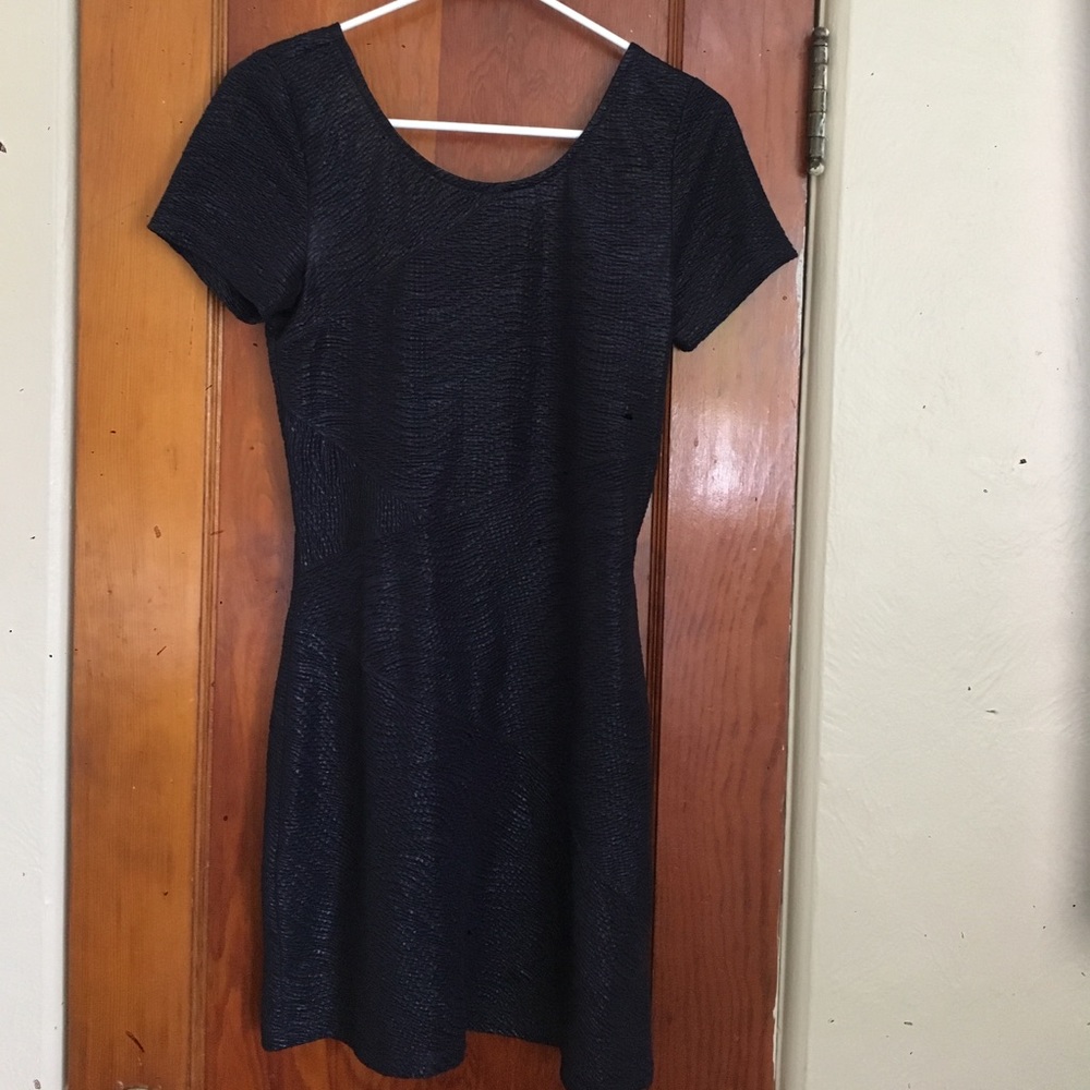 Navy free people dress