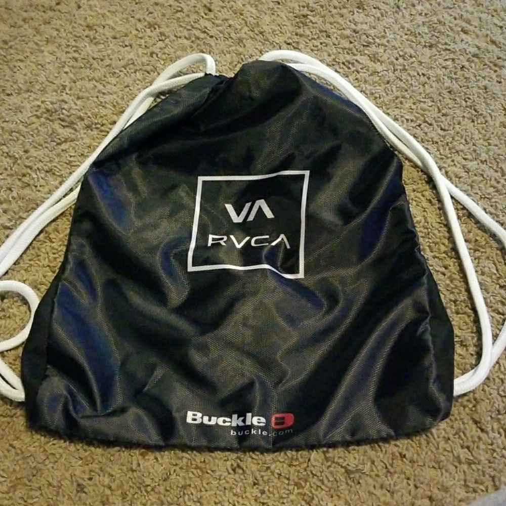 RVCA Buckle draw string bag