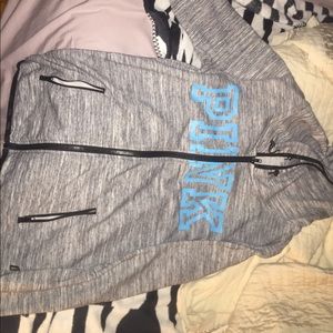 Pink zip up *** same day shipp!!!