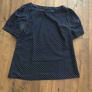Banana Republic Mini flower print blouse