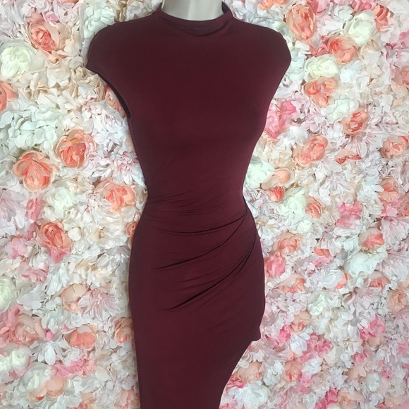 Dresses & Skirts - Burgundy sexy dress