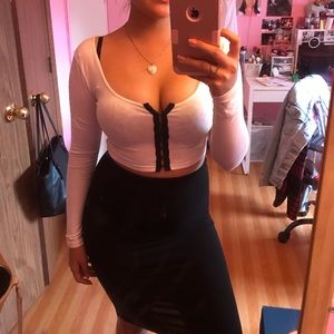 Long Sleeve Crop Top