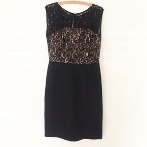 VINTAGE Black Lace Cocktail Dress, Nelson-Caine NY