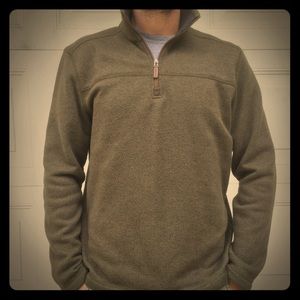 Fleece 1/4 zip sweater
