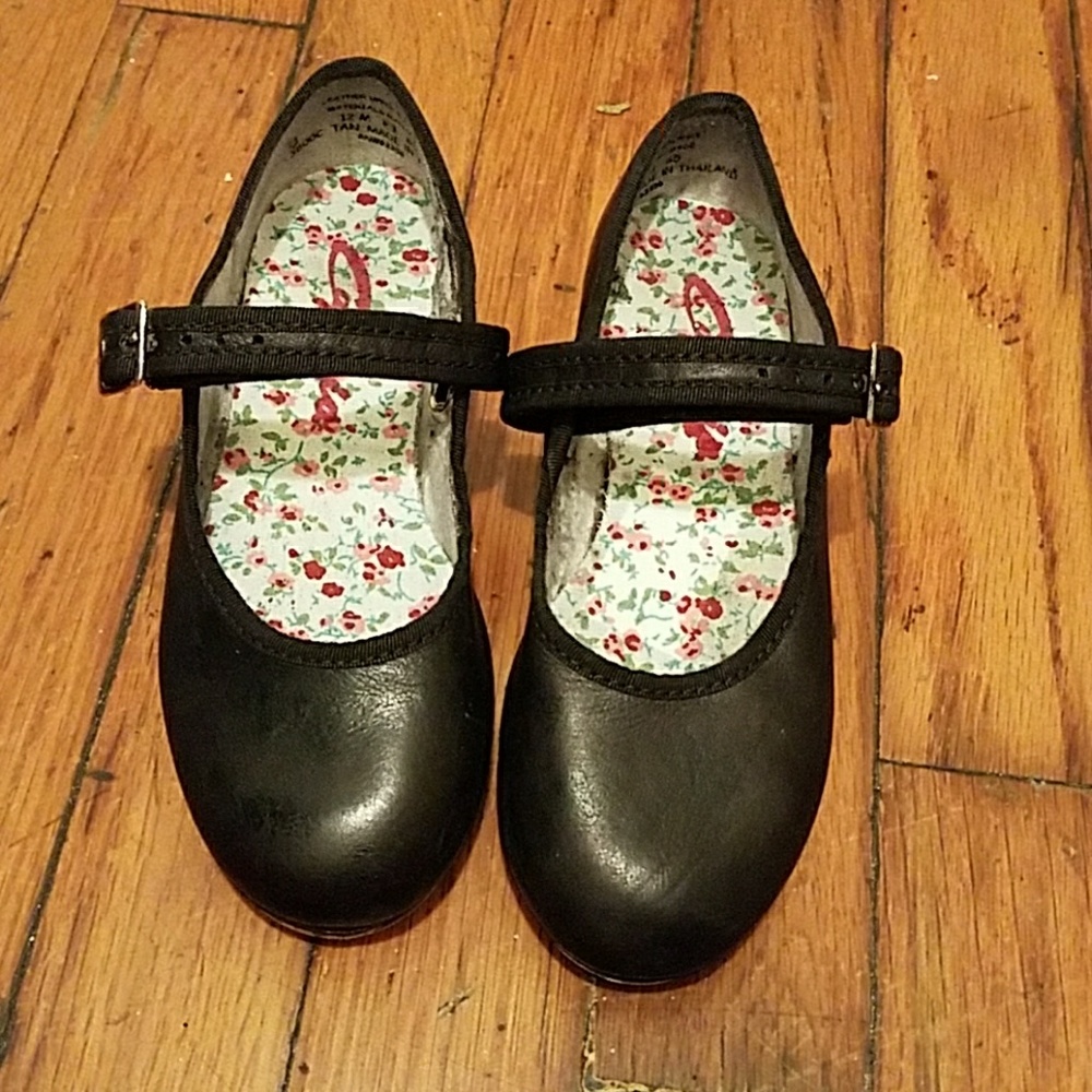 Capezio Mary Jane black tap shoes