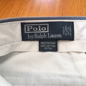 Men's polo 32-32 blue dress pants