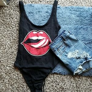 kiss bodysuit