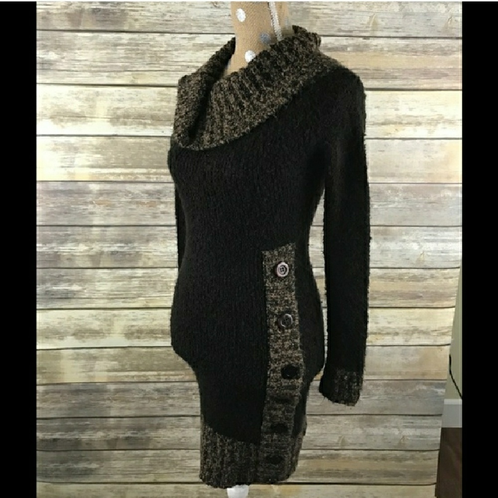 Super cozy sweater dress!