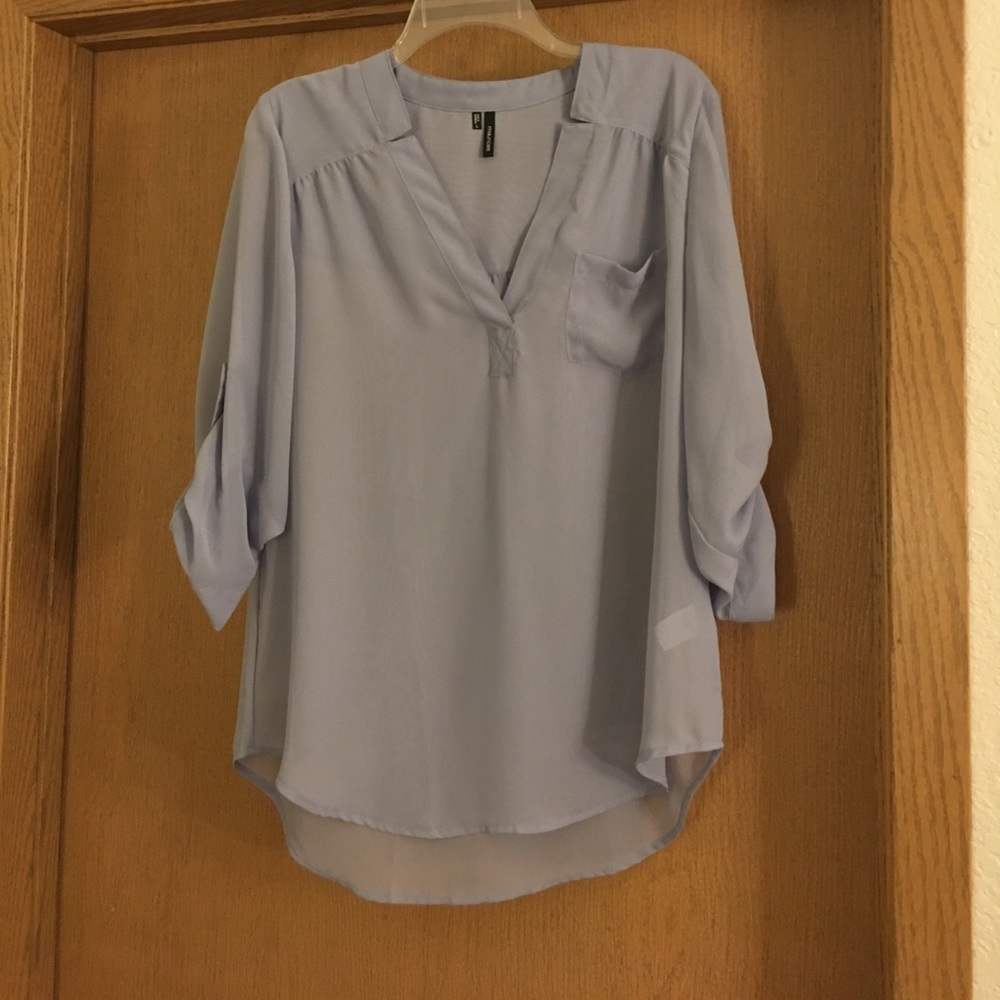 🤓🎒Back2SchoolSale🎒🤓Soft Purple Sheer Top