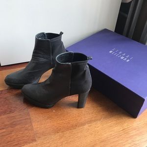 Stuart Weitzman Ankle Heeled Booties