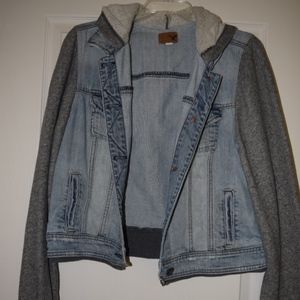 Sweatshirt Denim Jacket