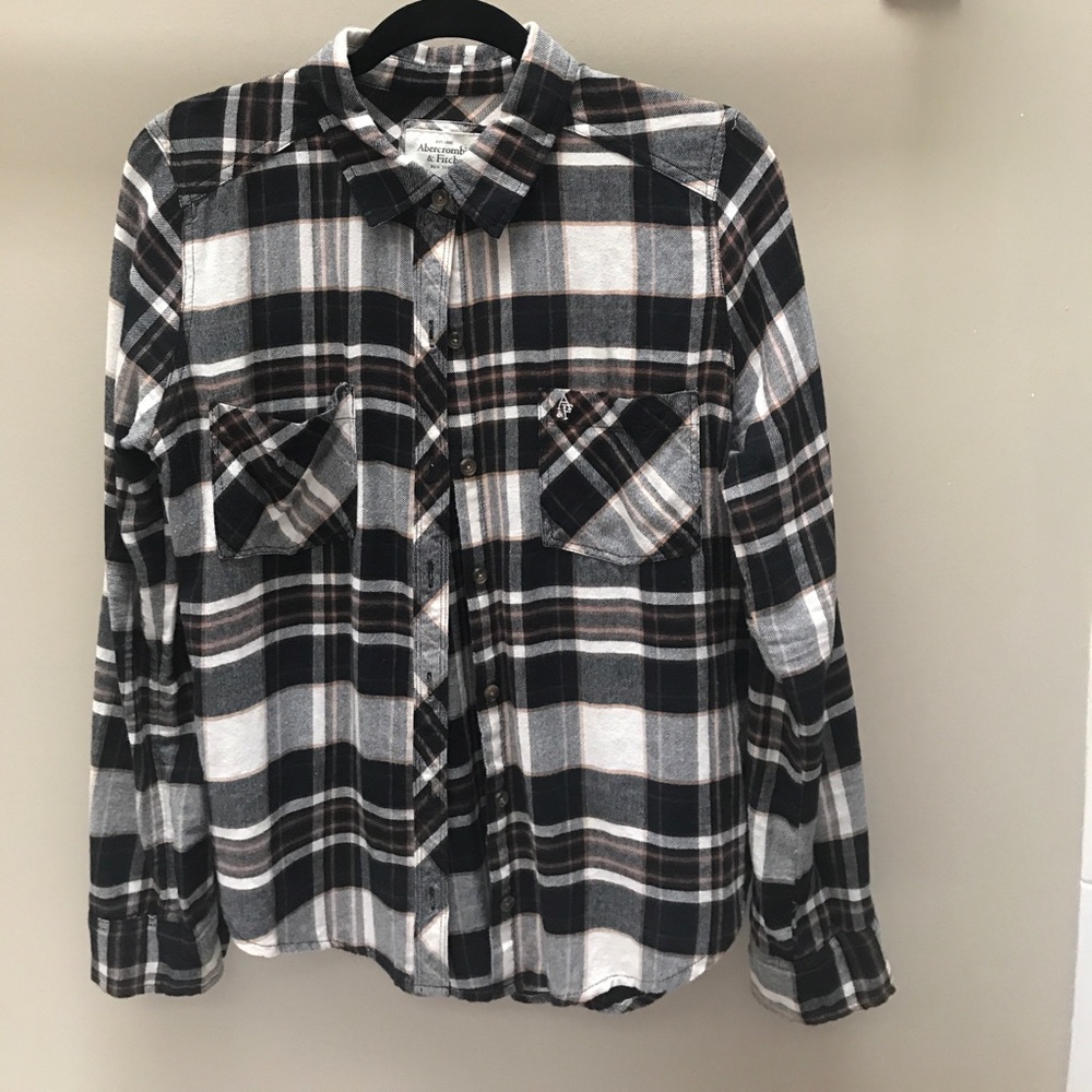 A&F Plaid Flannel!