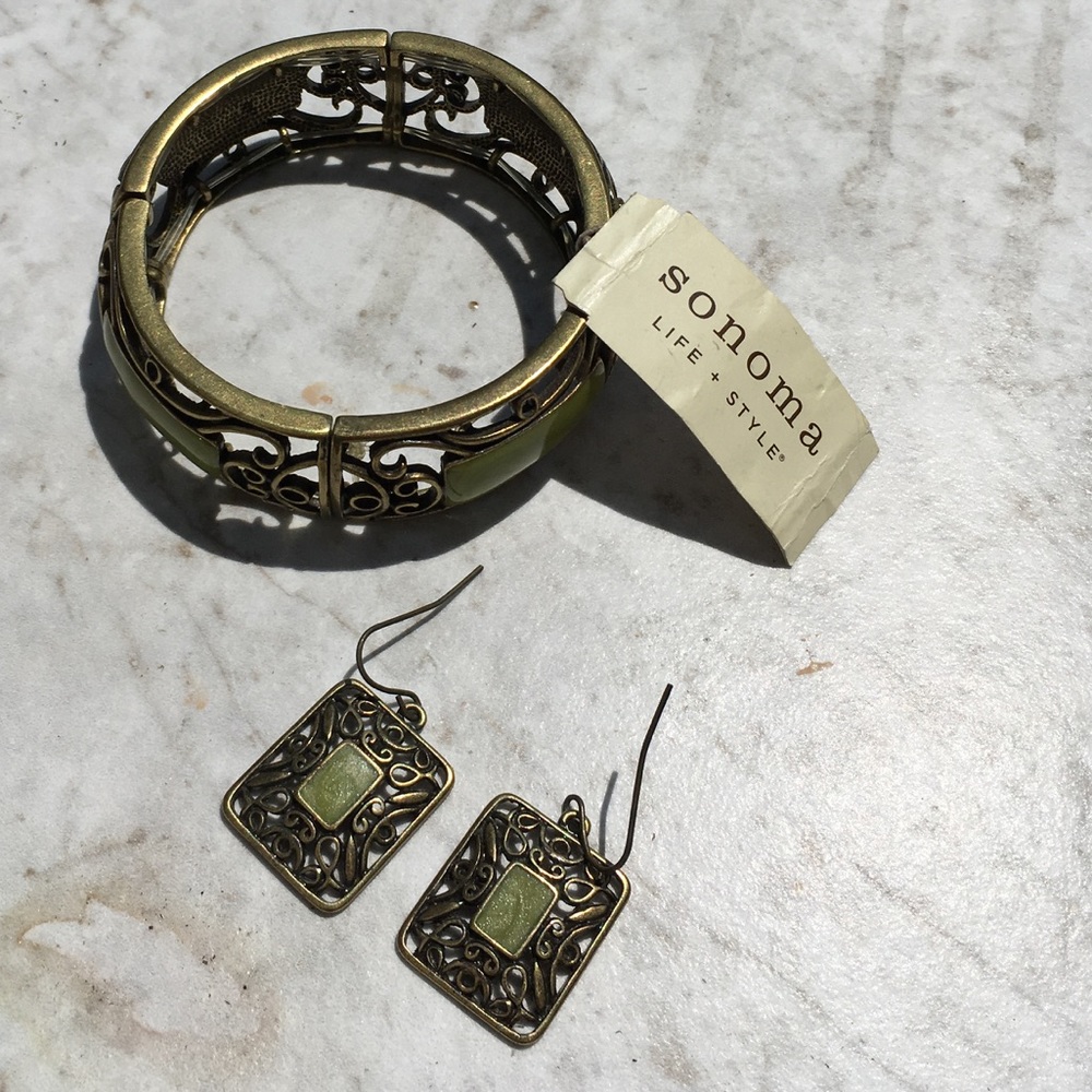 sonoma- bracelet & earrings