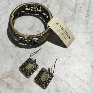 sonoma- bracelet & earrings