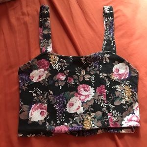 Floral Crop Top