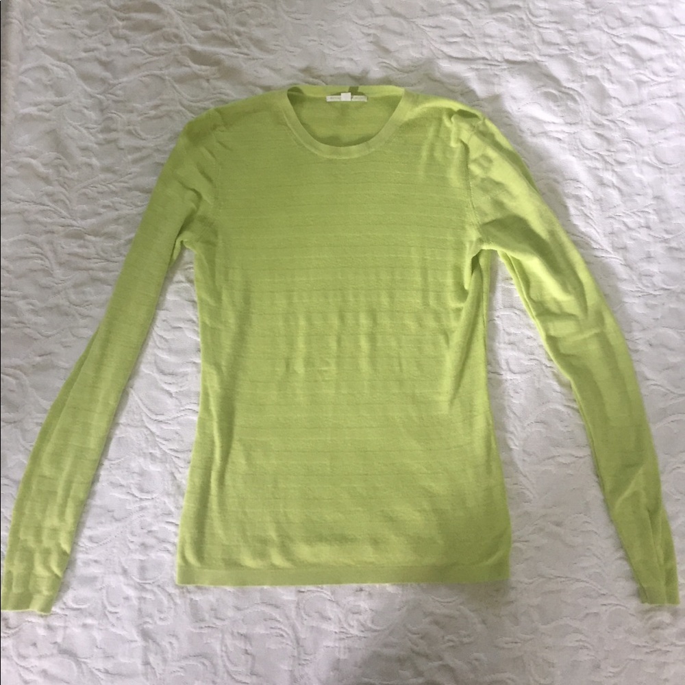 Banana Republic Lime Lightweight Knit Top, M
