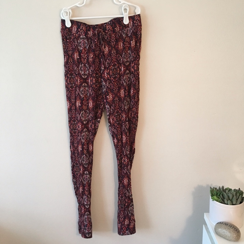 LA Hearts Draw String Printed Joggers