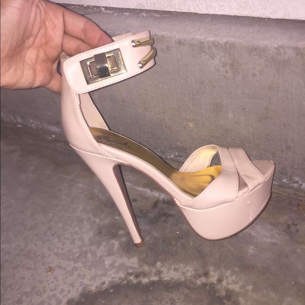 Nude heels