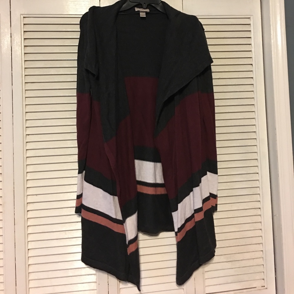 EUC Loft Outlet Long Cardigan Sweater size M