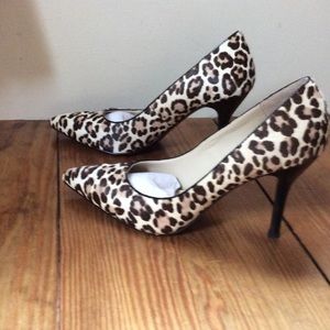 Leopard Print High Heels - NEVER WORN