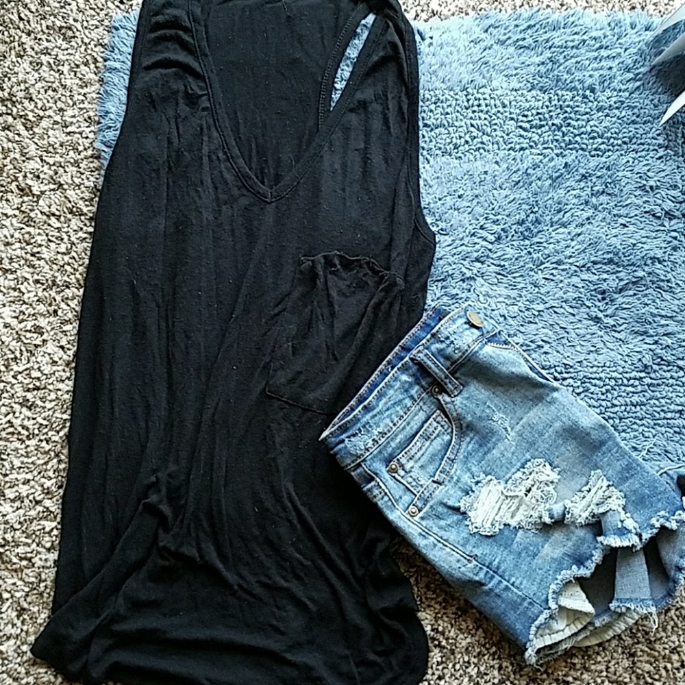 pocket tank top