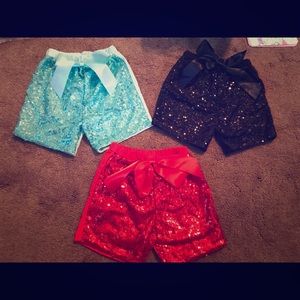 Toddler sequin shorts