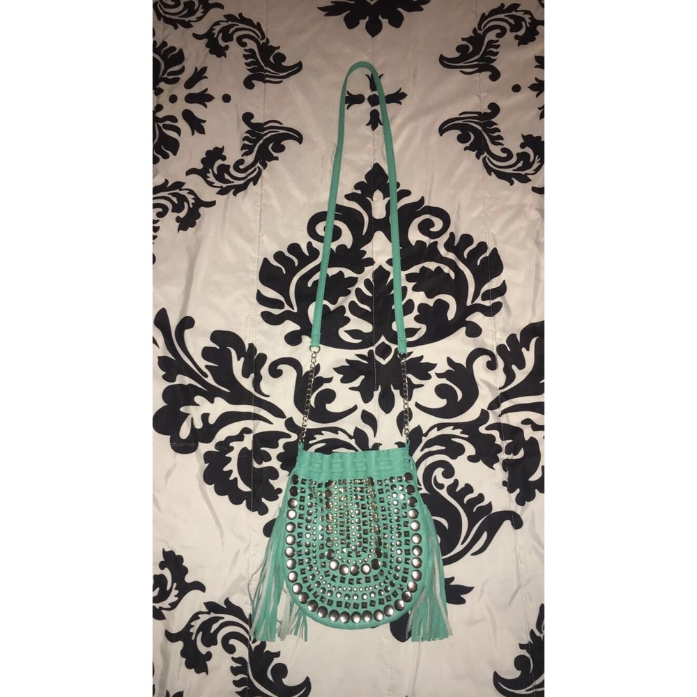 Studded purse