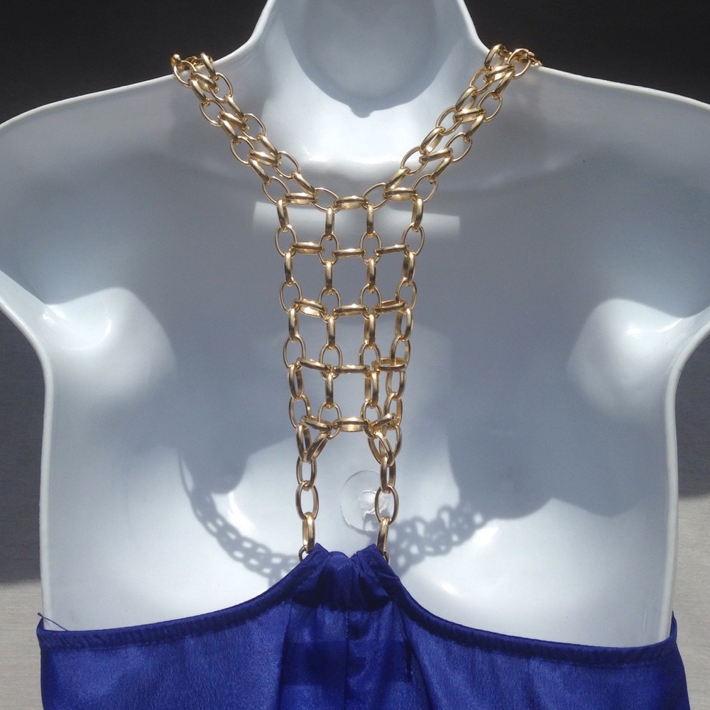 🌹Almost Famous Braided Chain Trapeze Top - Picture 14 of 16