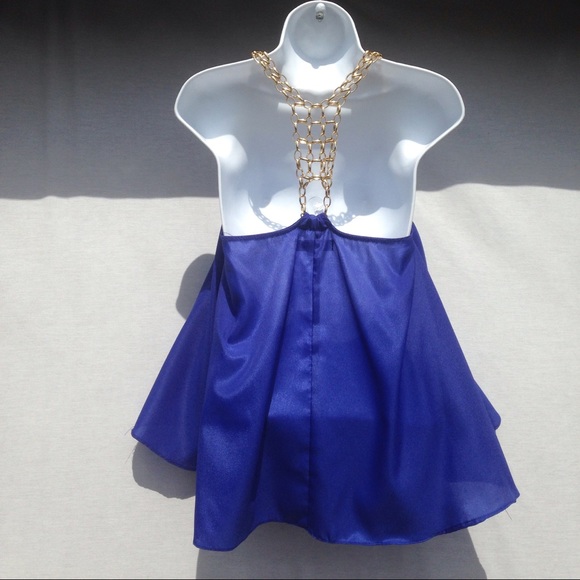 🌹Almost Famous Braided Chain Trapeze Top - Picture 11 of 16