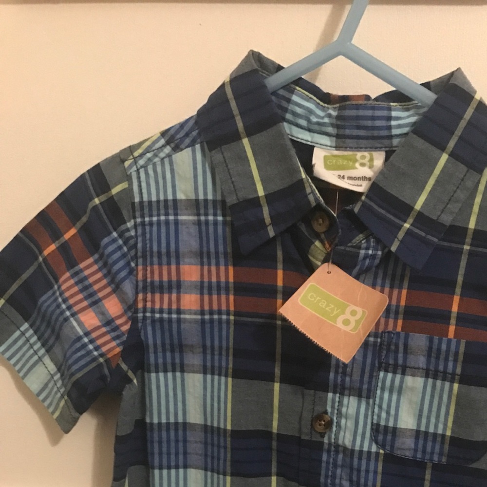 Crazy 8 NWT 18-24 mo boys shirt