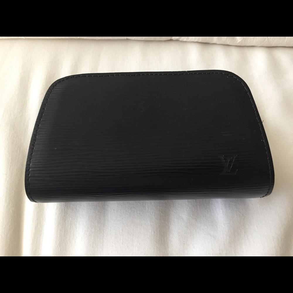 Authentic Louis Vuitton small zipper accessory bag