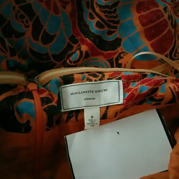 ANTHROPOLOGIE TROPICAL PRINT ROPE TIE HALTER DRESS - Picture 6 of 6