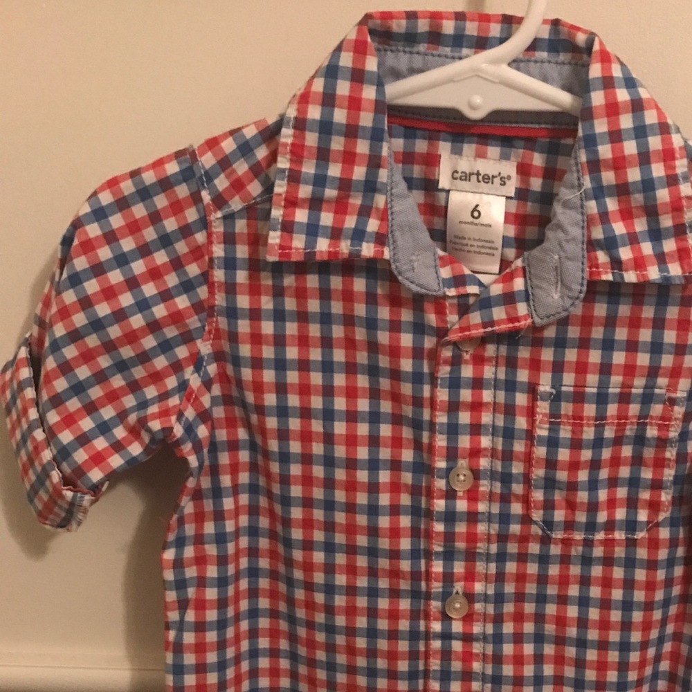 Baby boys button down shirt.
