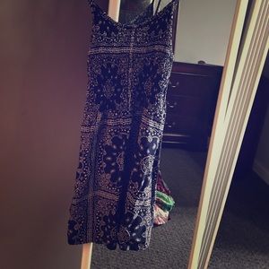 Cute paisley blue dress