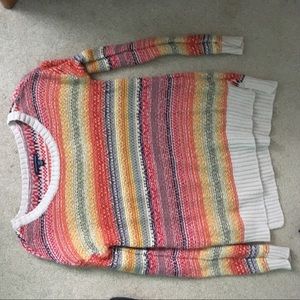 Multicolored sweater
