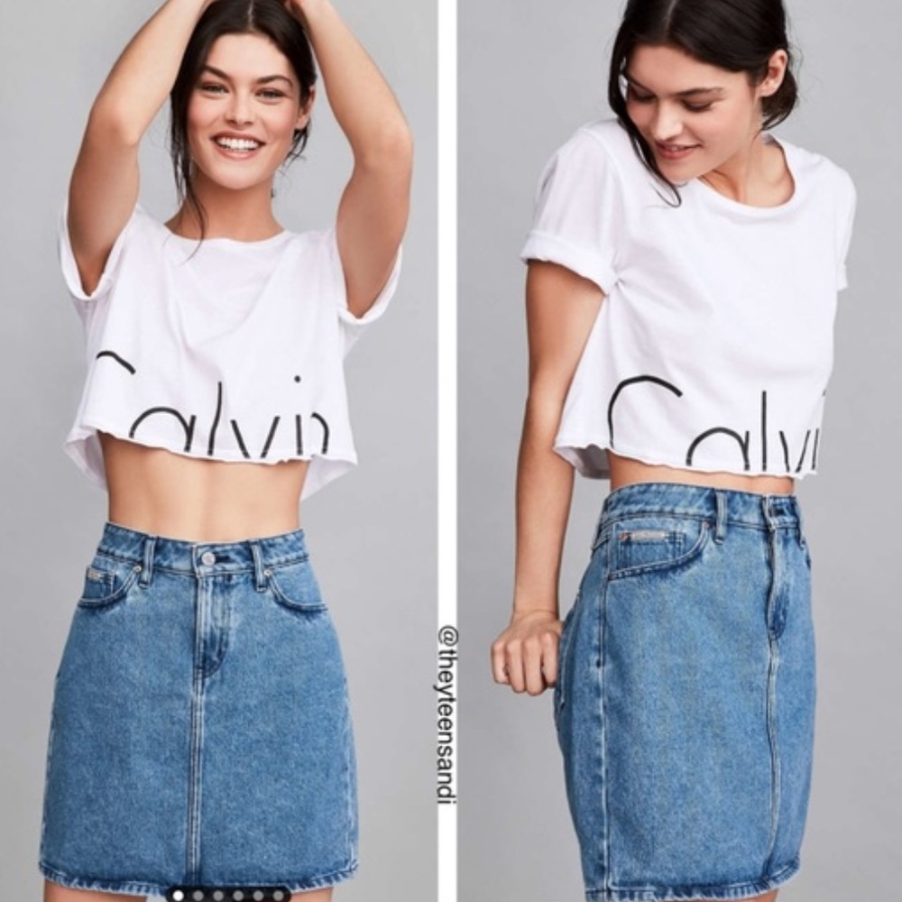 Urban Outfitters CK Denim Skirt