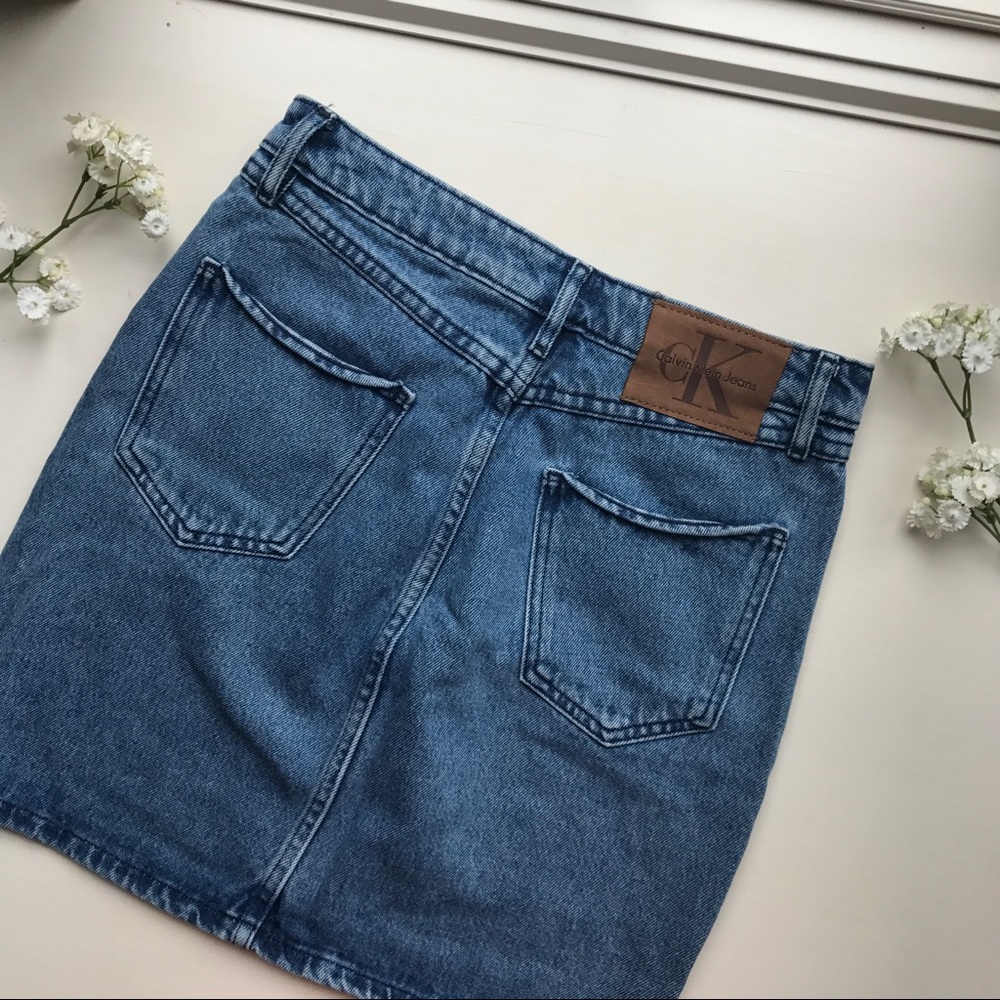 Urban Outfitters CK Denim Skirt - Picture 4 of 4