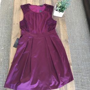 The Limited Deep Wine dress
